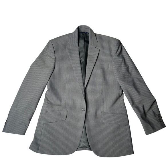 Banana Republic Wool Pinstripe Blazer Business Suit Jacket 38S - Picture 1 of 10